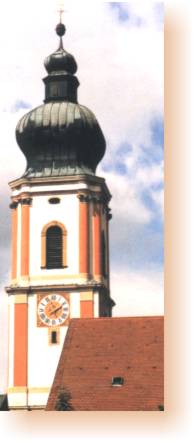 Der Rodinger Kirchturm