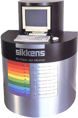 Sikkens Farbberatungscomputer (Info-Insel)